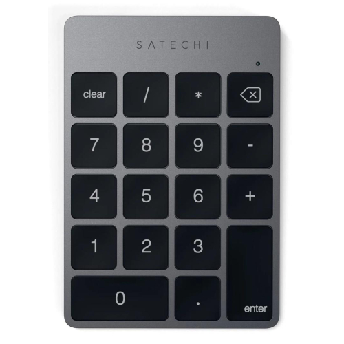 Satechi ST-KSALKPM klawiatura do urządzeń mobilnych Numeryczna Bluetooth Szary