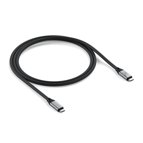 Satechi USB4 V2 Pro Cable kabel USB USB4 Gen 4x2 1,2 m USB C 120 Gbit/s 240 W Srebrny, Czarny-25174691