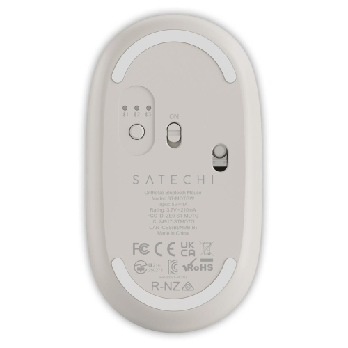 Satechi OntheGo myszka Podróżniczy Oburęczny Bluetooth 2400 DPI-25174758