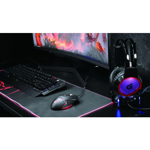 Conceptronic DJEBBEL 8 myszka Gaming Dla praworęcznych USB Typu-A Optyczny 4000 DPI-25174797