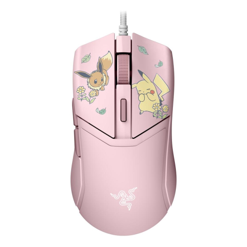 Razer Cobra – Pikachu & Eevee Edition myszka Gaming Dla praworęcznych USB Typu-A Optyczny 8500 DPI