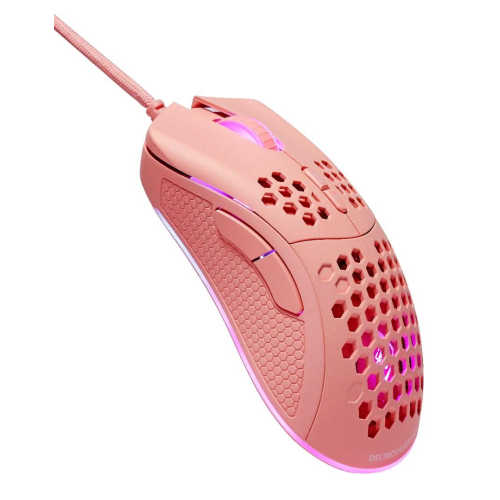 Deltaco Gaming GAM-108-P klawiatura USB Różowy-25174833