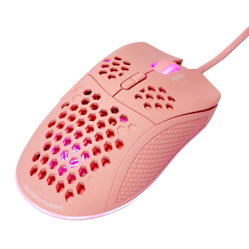 Deltaco Gaming GAM-108-P klawiatura USB Różowy-25174834