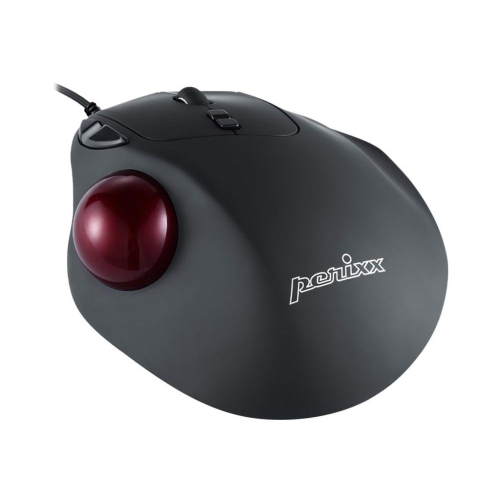 Mysz Perixx PERIMICE 517 laserowa trackball 34mm czarna