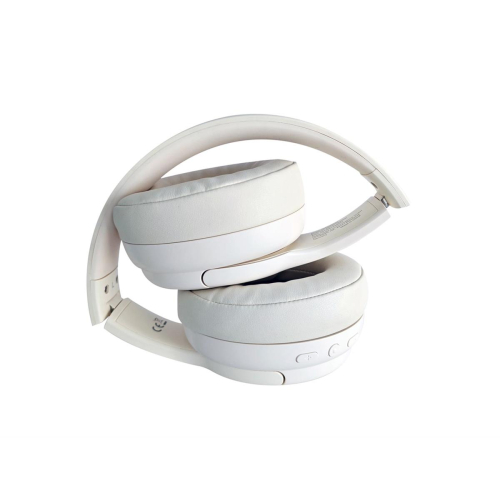 Conceptronic PARRIS03C słuchawki/zestaw słuchawkowy Przewodowy i Bezprzewodowy Opaska na głowę Muzyka Bluetooth Krem