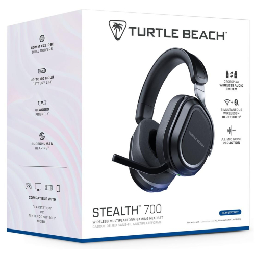 Turtle Beach Stealth 700 Zestaw słuchawkowy Przewodowa Opaska na głowę Gaming Bluetooth Czarny-25175652