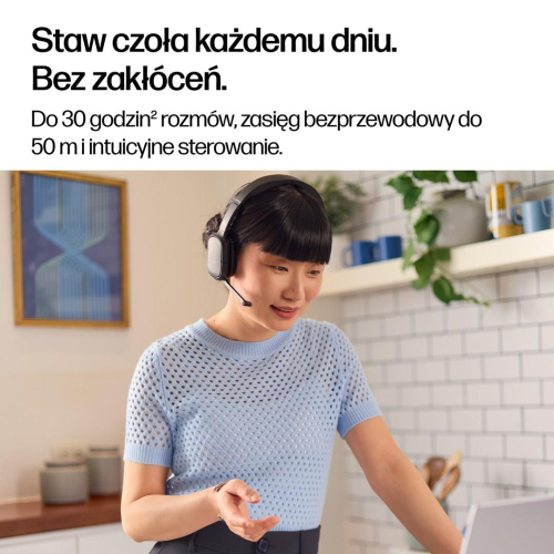 HP Poly Składany stereofoniczny zestaw słuchawkowy Bluetooth Focus 625 Fold-25175665