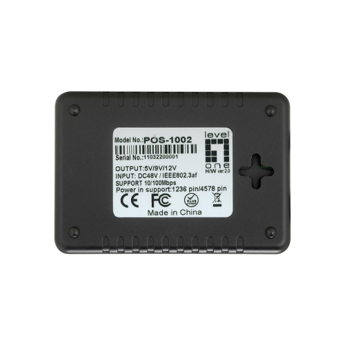 LevelOne POS-1002 rozgałęziacz sieciowy Obsługa PoE Czarny-25175988