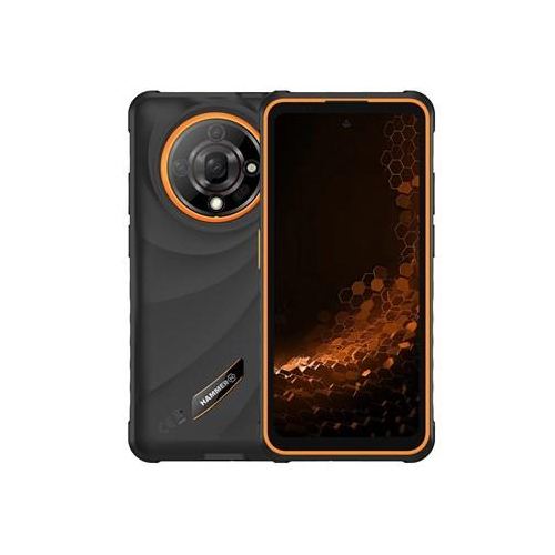 HAMMER IRON 6 5G 8/256 GB orange 16,7 cm (6.56") Dual SIM Android 15 USB Type-C 8 GB 6050 mAh Czarny, Pomarańczowy