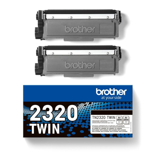 Brother TN-2320TWIN kaseta z tonerem 1 szt. Oryginalny Czarny-25188029
