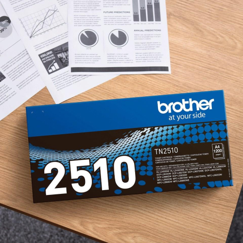 Brother TN-2510 kaseta z tonerem 1 szt. Oryginalny Czarny-25188077