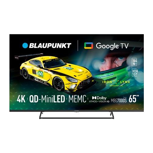 Blaupunkt Mini LED TV | 65MBG7000S | 65 | Smart TV | Google TV | Black