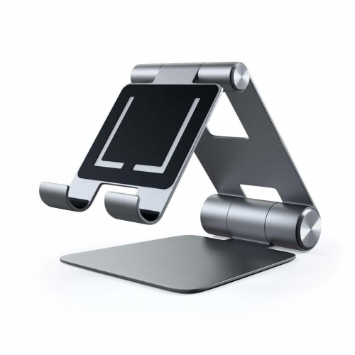Satechi R1 Aluminum Hinge Holder Foldable Stand - aluminiowa składana podstawka do MacBook/iPad (space gray)-25192185