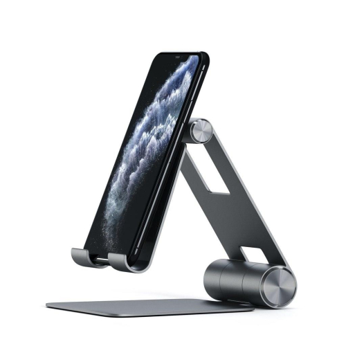 Satechi R1 Aluminum Hinge Holder Foldable Stand - aluminiowa składana podstawka do MacBook/iPad (space gray)-25192188