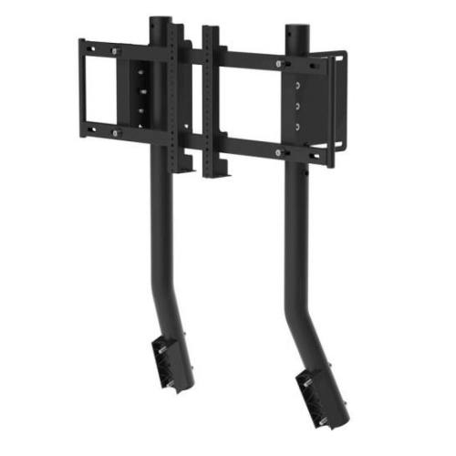 Oplite OP-SMS-GTRESB uchwyt / stojak do monitorów 144,8 cm (57") Pręt Czarny
