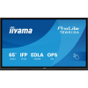 iiyama TE6513A-B3AG signage display Interaktywny płaski panel 163,8 cm (64.5") LCD Wi-Fi 500 cd/m2 4K Ultra HD Czarny Ekran dotykowy Procesor wbudowan