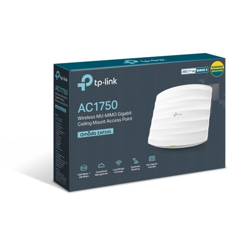TP-Link EAP245 punkt dostępowy WLAN 1300 Mbit/s Biały Obsługa PoE-25215093