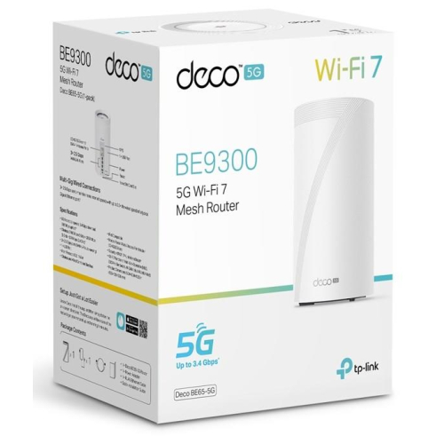 TP-Link Deco BE65 Trójpasmowy (2,4 GHz / 5 GHz / 6 GHz) Wi-Fi 7 (802.11be) Biały 4 Wewnętrzne-25215752