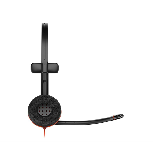 Poly Blackwire 3210 Monaural USB-C Headset +USB-C/A Adapter-25290941