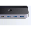 Ugreen Przełącznik switch USB 3.0 CM662, 2X4 out (czarny)-25330404