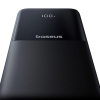 Powerbank Baseus Lipow 10000mAh 22.5W z podwójnym wbudowanym kablem z wyświetlaczem (z dodatkowym czarnym kablem Baseu