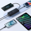 Powerbank Baseus Lipow 10000mAh 22.5W z podwójnym wbudowanym kablem z wyświetlaczem (z dodatkowym czarnym kablem Baseu
