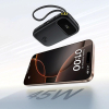 Powerbank Baseus EnerFill FC31 QPow3 20000mAh 45W z wyświetlaczem cyfrowym z 2 wbudowanymi kablami USB-C - czarny-25333