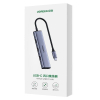 Ugreen rozdzielacz HUB USB Typ C - 4x USB 3.2 Gen 1 srebrny-25347053