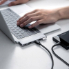 Ugreen wielofunkcyjny HUB 2x USB Typ C na USB Typ C PD (Thunderbolt 3, 100W, 4K@60 Hz, 10 Gbps) / HDMI 4K@30 Hz / 3x US