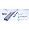 Ugreen Adapter HUB CM511 USB-C do HDMI, 3x USB-A 3.0, SD/TF-25347105