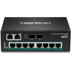 Trendnet TI-PG102, Niezarządzany, Gigabit Ethernet (10/100/1000), Pełny dupleks, Power over Ethernet (PoE), Możliwoś