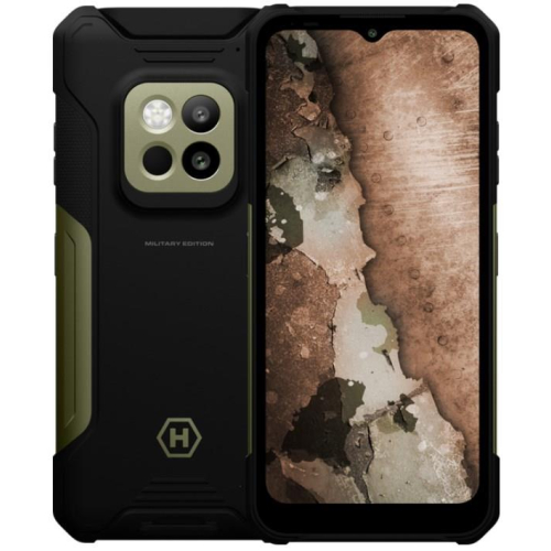 Smartfon HAMMER Construction 2 ME Military Edition (Green) DS 6.58" IPS 1080x2408/2.4GHz&5.0GHz/256GB/6GB RAM/Android 14/microSD/WiFi,BT,5G