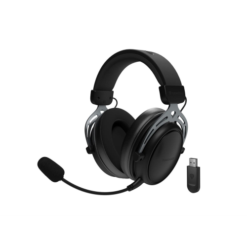 GENESIS Toron 706 Zestaw słuchawkowy Przewodowy i Bezprzewodowy Opaska na głowę Gaming USB Type-C Bluetooth Czarny