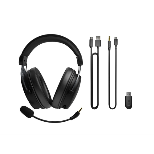 GENESIS Toron 706 Zestaw słuchawkowy Przewodowy i Bezprzewodowy Opaska na głowę Gaming USB Type-C Bluetooth Czarny-25