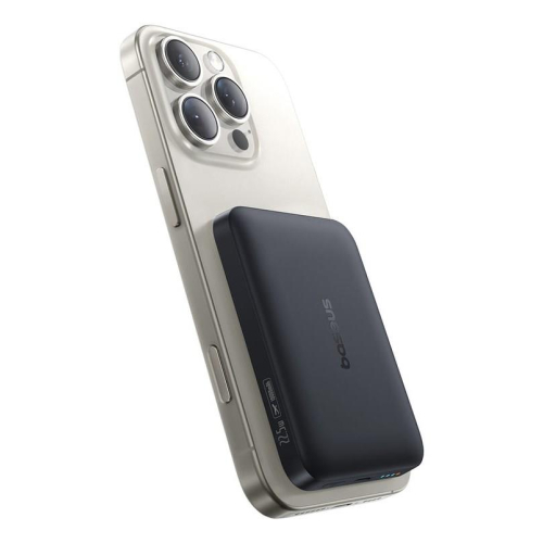 Powerbank Baseus EnerFill FM11 Ultra-Mini 10000mAh 22,5W kompatybilny z MagSafe z kablem Baseus Simple USB-C 20V/3A 30cm