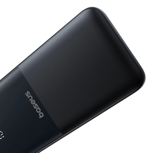 Powerbank Baseus Lipow 10000mAh 22.5W z podwójnym wbudowanym kablem z wyświetlaczem (z dodatkowym czarnym kablem Baseu