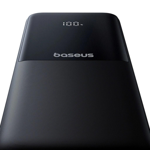 Powerbank Baseus Lipow 10000mAh 22.5W z podwójnym wbudowanym kablem z wyświetlaczem (z dodatkowym czarnym kablem Baseu