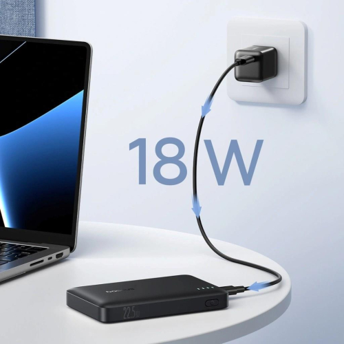 Powerbank Baseus EnerFill FP21 10000mAh 22.5W USB-A - USB-C - czarny-25333616