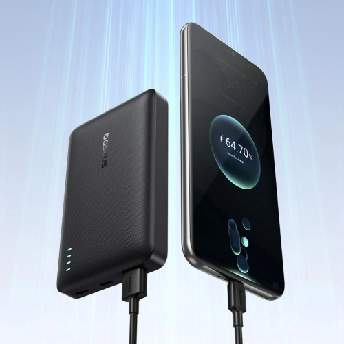 Powerbank Baseus EnerFill FP21 10000mAh 22.5W USB-A - USB-C - czarny-25333618