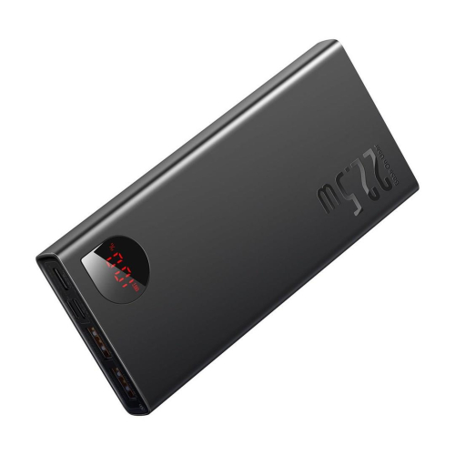 Baseus Adaman Metal powerbank z szybkim ładowaniem 10000mAh 22.5W (Overseas Edition 2021) czarny-25333620