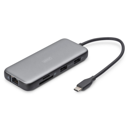 Digitus Stacja dokująca USB-C, 8-portowa-25347056