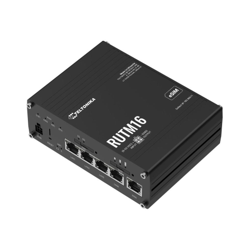 Teltonika RUTM16 - Wireless Router - WWAN 4-Port-Switch