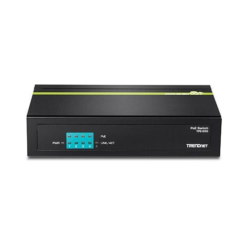 TRENDnet Switch 6 Port 10/100 L2 PoE 31W Metall-25387796