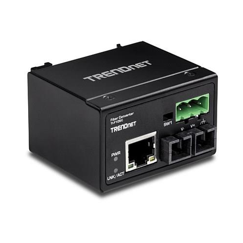 Media konwerter TRENDnet TI-F10SC - Ethernet, Fast Ethernet - 10Base-T, 100Base-FX, 100Base-TX - RJ-45 / SC wielomodowy 