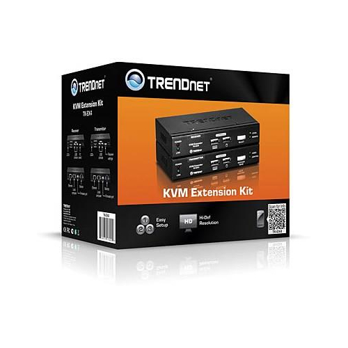 Zestaw rozszerzeń TRENDnet KVM USB Zwiększony zasięg do 100 m-25388070