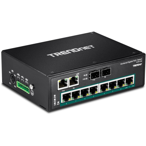 Trendnet TI-PG102, Niezarządzany, Gigabit Ethernet (10/100/1000), Pełny dupleks, Power over Ethernet (PoE), Możliwoś