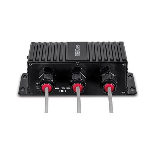 TRENDnet 2-portowy przemysłowy zewnętrzny przedłużacz Gbit UPoE 100m-25388153