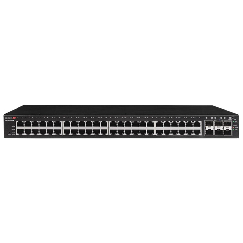 Edimax GS-5654PLX przełącznik sieciowy Zarządzany Gigabit Ethernet (10/100/1000) Obsługa PoE Czarny-25388293