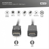 Kabel adapter DisplayPort 1.2 z zatrzaskiem 4K 60Hz UHD Typ DP/HDMI A M/M czarny 2m-25482729
