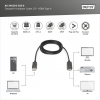 Kabel adapter DisplayPort 1.2 z zatrzaskiem 4K 60Hz UHD Typ DP/HDMI A M/M czarny 2m-25482730
